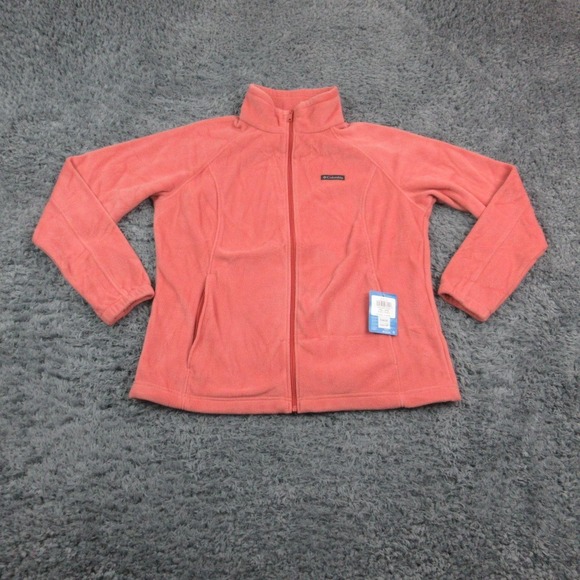 Columbia Jackets & Blazers - Columbia Jacket Womens XXL Pink Fleece Full Zip Sawyer Rapids 2.0 NWT